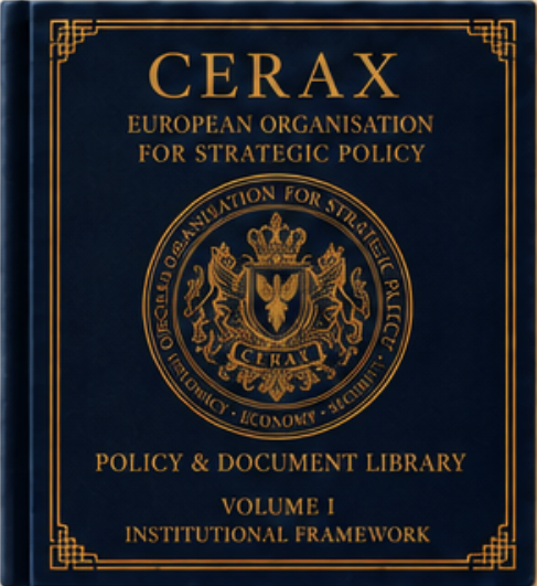 CERAX Policy and Document Library — Volume I, Institutional Framework